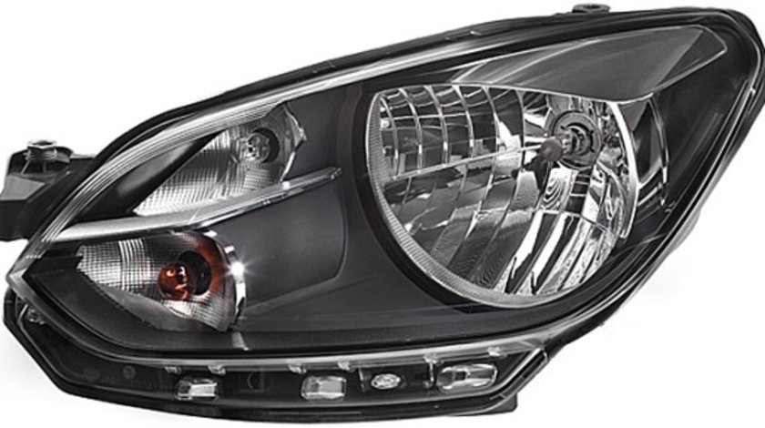 Far halogen negru dreapta VW UP 12/16 Hella