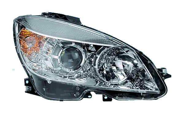Far halogen stanga Mercedes C Class w204 07/11