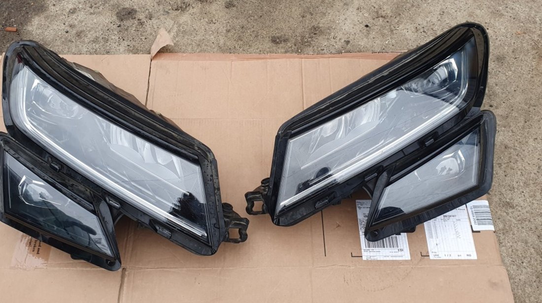 Far LED stanga dreapta Skoda Kodiaq 2017 2018 2019