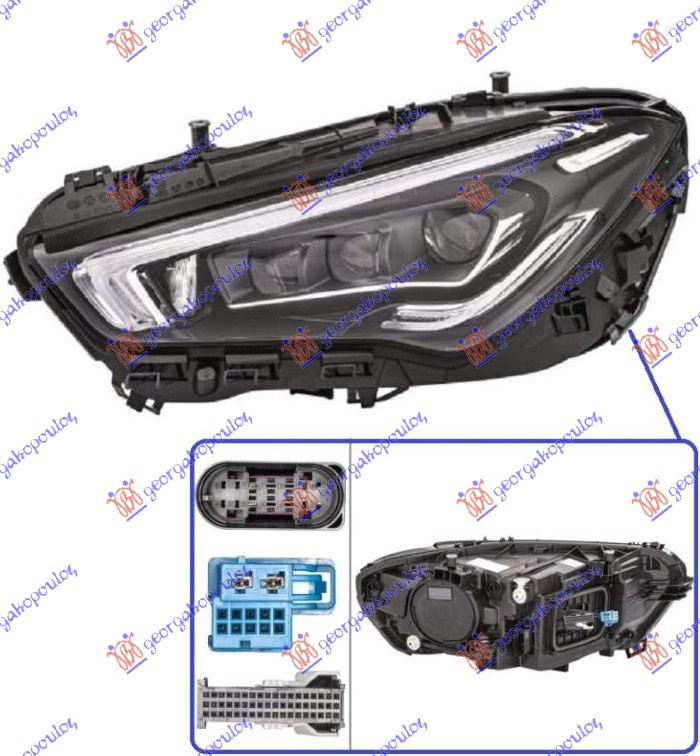 Far - Mercedes Cla (C118)/Cla Shooting Brake (X118) 1999 , A1189063100