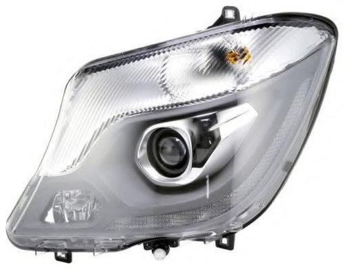 Far MERCEDES SPRINTER 5-t platou / sasiu (906) (2006 - 2016) HELLA 1EJ 011 030-321 piesa NOUA