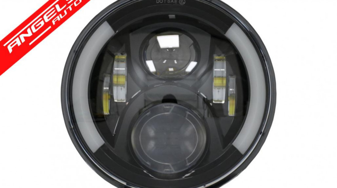 Far Motocicleta 75W 7 inch IP67 H4 LED Honda Hornet VTR250