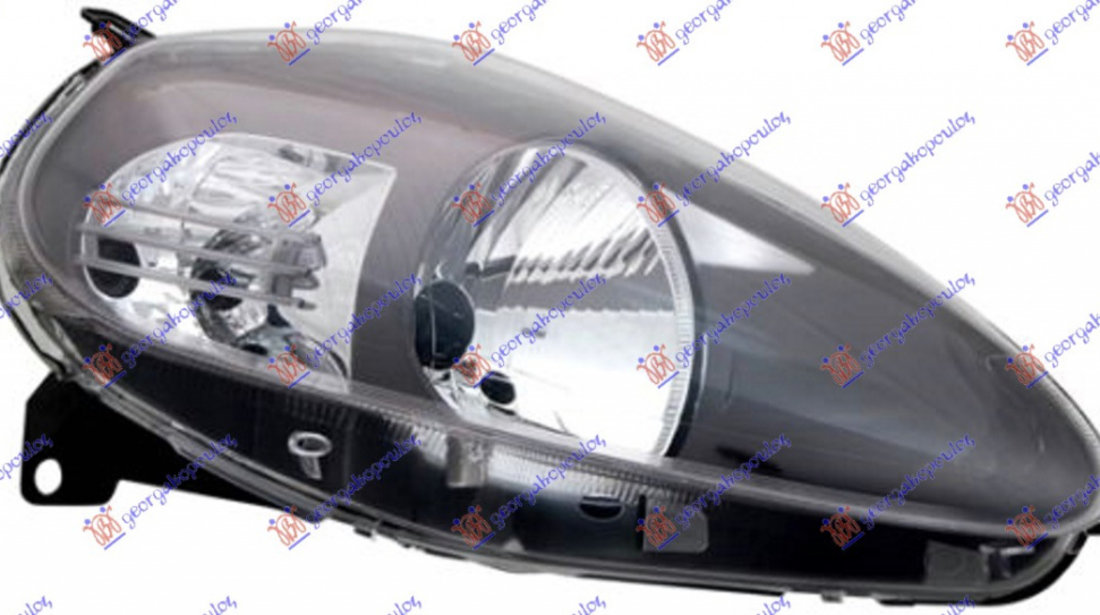 Far Negru Dreapta Electric -2008 Fiat Grande Punto 2005-2006-2007-2008-2009-2010-2011-2012