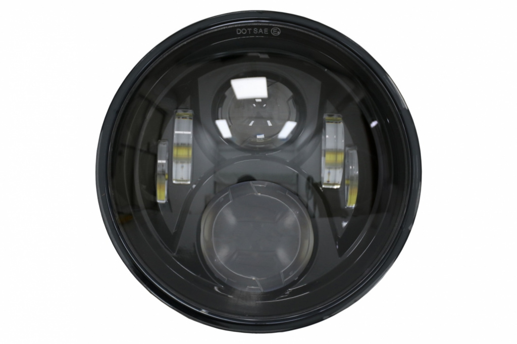 Far pentru Motocicleta 65W 7 inch IP67 H4 LED compatibil cu Honda CB400 CB500 CB1300 / Hornet 250 / Hornet 600 Hornet 900 / VTR250 VTEC400 HLU7INCHMOTO1