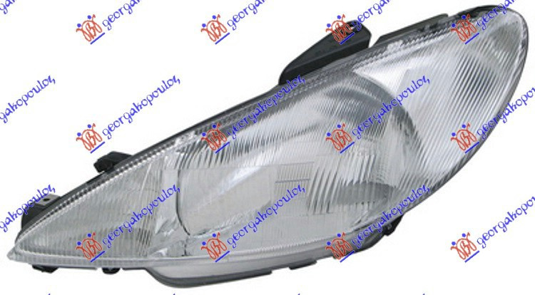 Far - Peugeot 206 98 1999 , 6204-S7