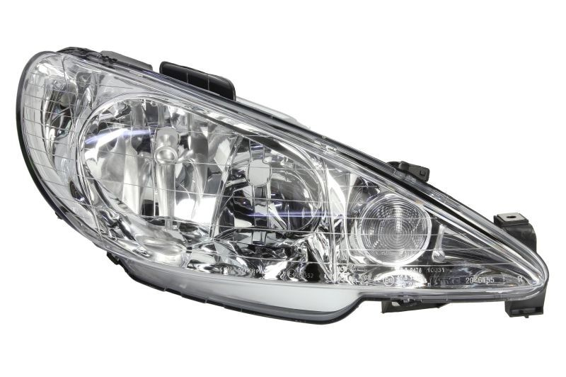 Far PEUGEOT 206 CC (2D) (2000 - 2016) TYC 20-6155-05-2 piesa NOUA