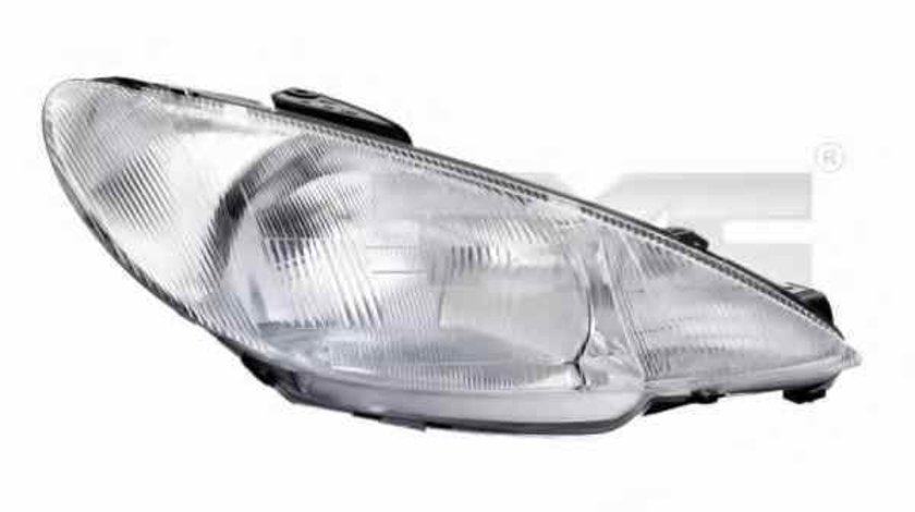 Far PEUGEOT 206 hatchback 2A/C TYC 20-5760-28-2