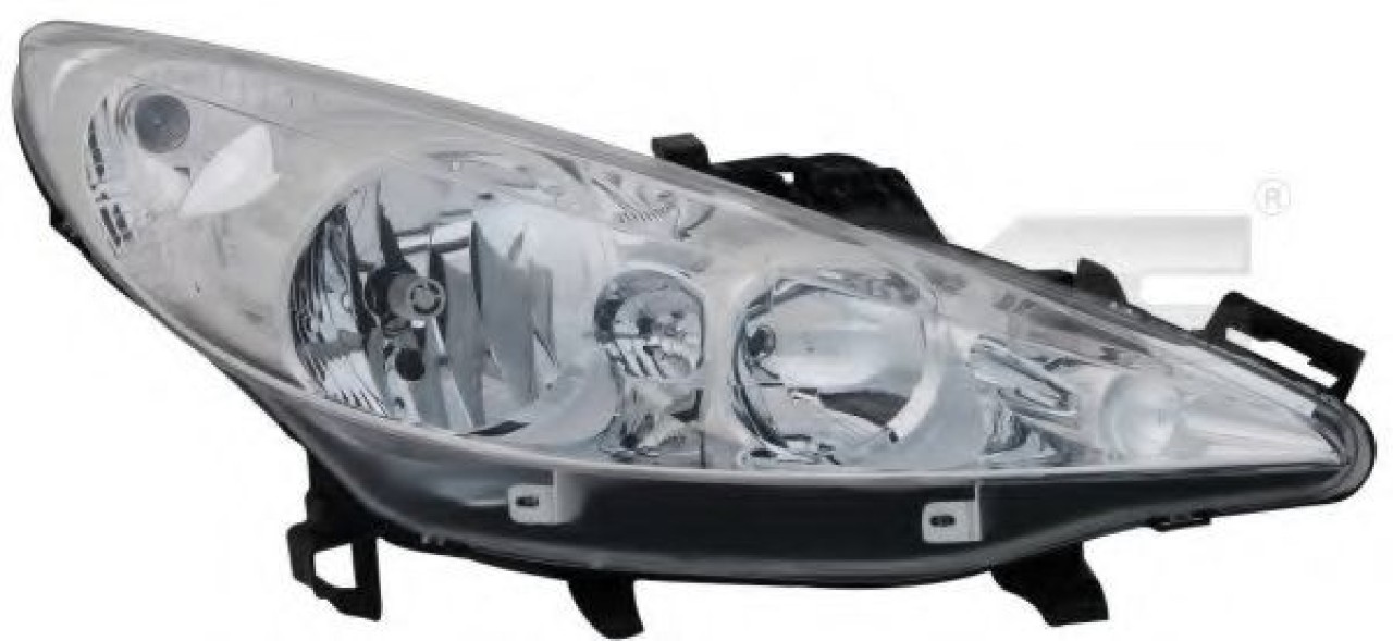 Far PEUGEOT 207 SW (WK) (2007 - 2016) TYC 20-1059-05-2 piesa NOUA