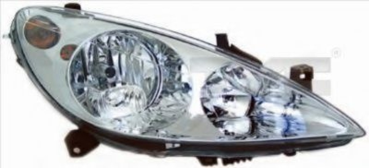 Far PEUGEOT 307 (3A/C) (2000 - 2016) TYC 20-0165-05-2 piesa NOUA