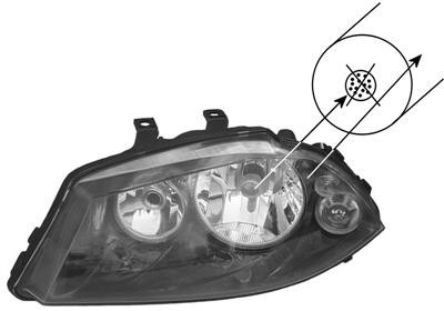 Far SEAT CORDOBA (6L2) (2002 - 2009) TYC 20-0212-25-2 piesa NOUA