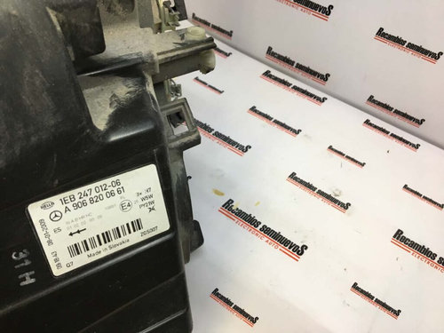 FAR + semnalizare MERCEDES-BENZ SPRINTER A 906 802 06 61 / A9068020661 / 1EB24701206A 906 802 06 61 ...