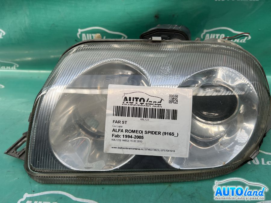 Far Stanga 144007 Cu Lupa Alfa Romeo SPIDER 916S 1994-2005