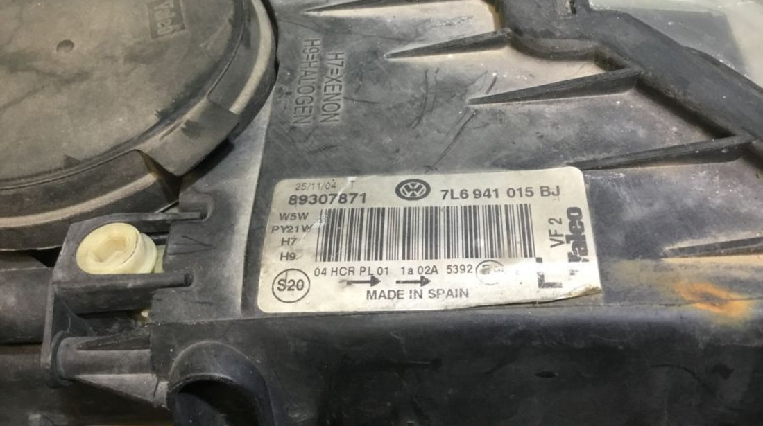 Far Stanga 7l6941015bj Cu Lupa Volkswagen TOUAREG 7LA,7L6,7L7 2002