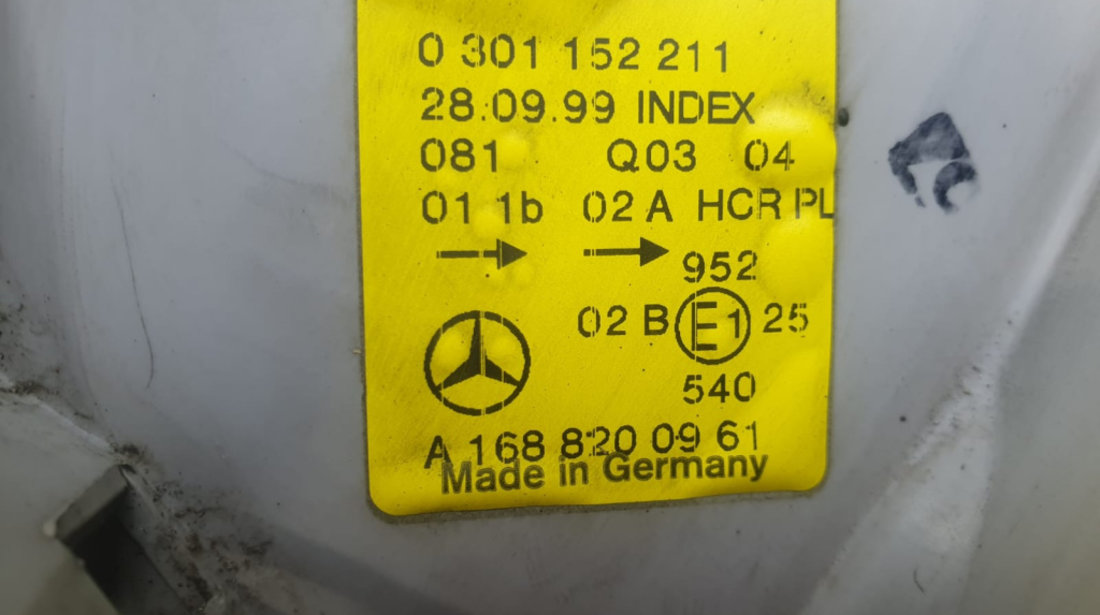 Far stanga a1688200961 Mercedes-Benz A-Class W168 [1997 - 2001]
