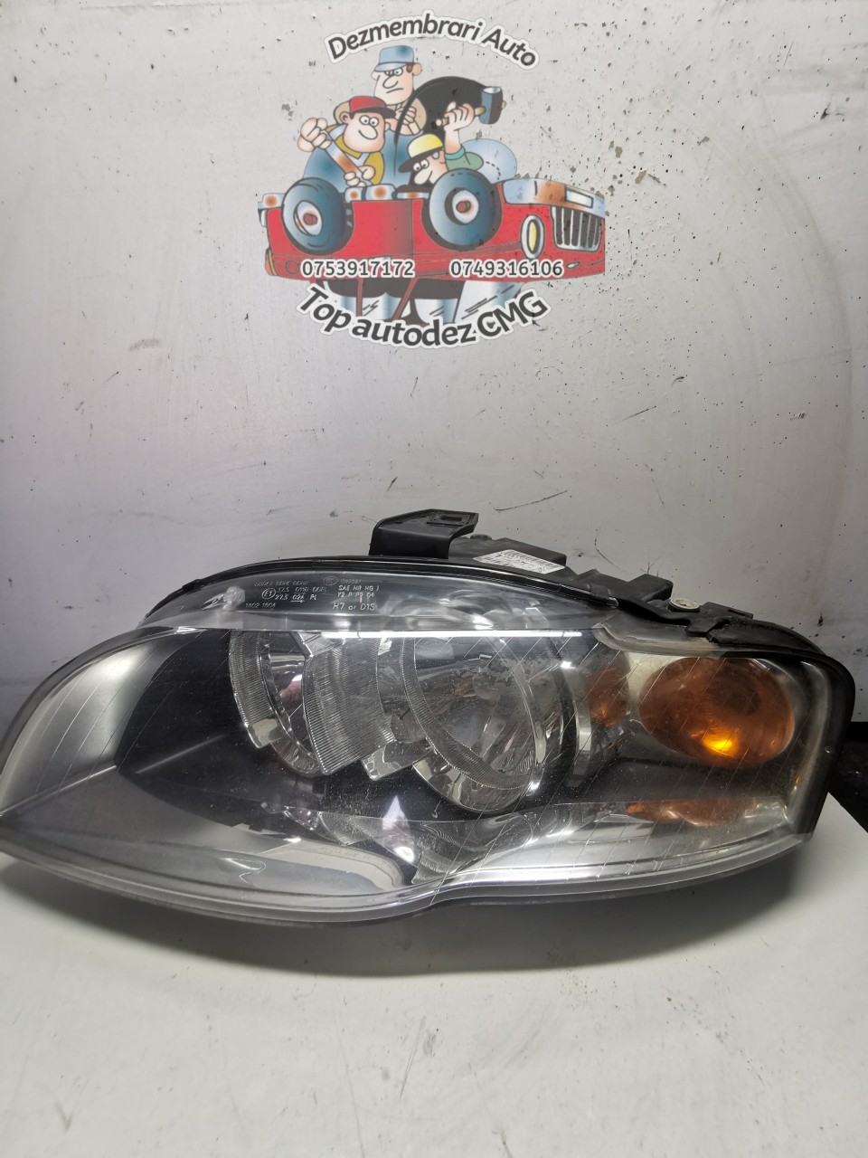 Far stanga Audi A4 B7 H7 halogen Oem Europa 8E0941003AK dezmembrez