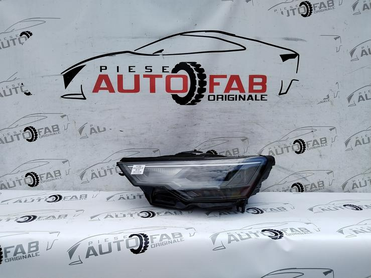 Far stanga Audi A6 4K C8 Full LED 4K0941033 an 2018-2019-2020-2021-2022-2023 2 prinderi reconditionate cu kit cleme reparatie 9UD9D9B88A