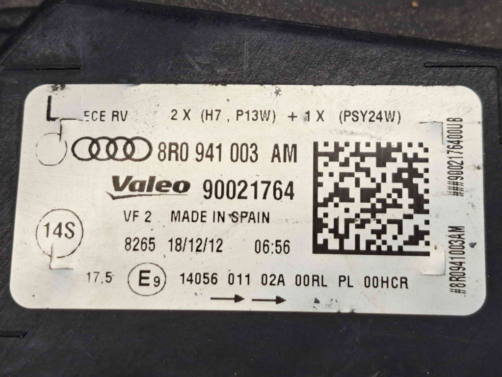 Far stanga Audi Q5 (8RB) [Fabr 2008-2016] 8R0941003AM