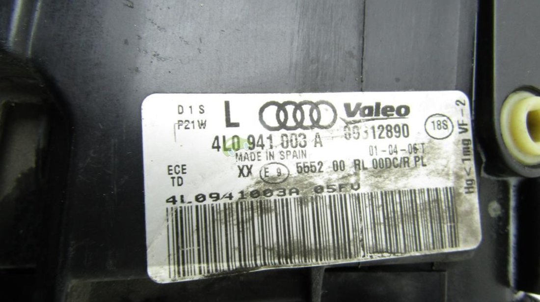 Far stanga Audi Q7 4L BiXenon Original 4L0941003A - 4L0941029A