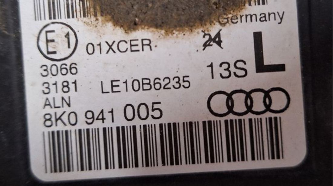 Far stanga bi-xenon led 8k0 941 005 Audi A4 B8 Facelift
