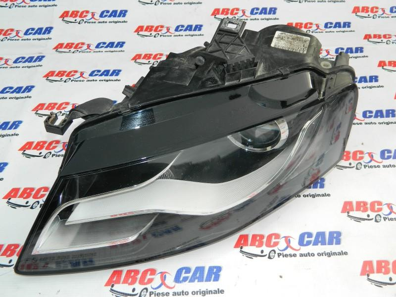 Far stanga Bi-xenon led Audi A4 2007-2011 8K2, B8 8K0941003C