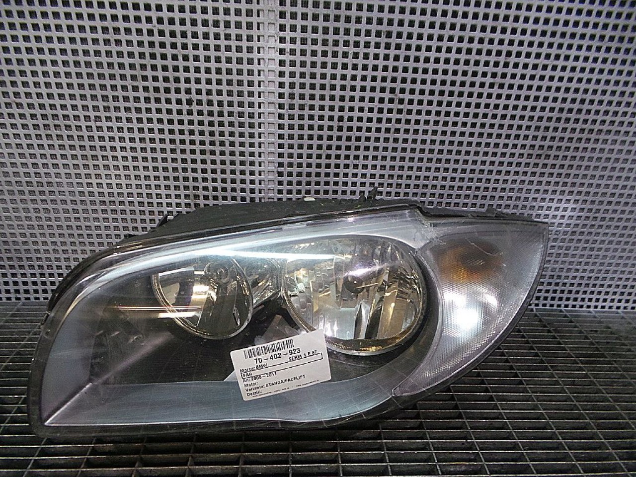 FAR STANGA BMW SERIA 1 E 87 - - (2004 2011)