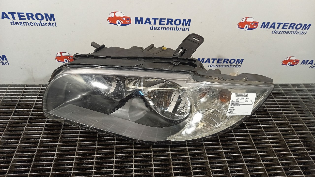 FAR STANGA BMW SERIA 1 E 87 SERIA 1 E 87 - - (2007 2011)