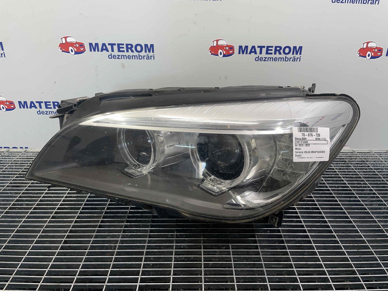 FAR STANGA BMW SERIA 7 F 01 SERIA 7 F 01 - - (2013 2015)