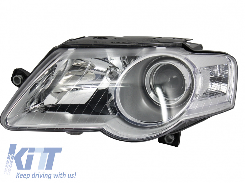 Far Stanga compatibil cu VW Passat 3C (2005-2010) Fundal Crom 3C0941006 2247981