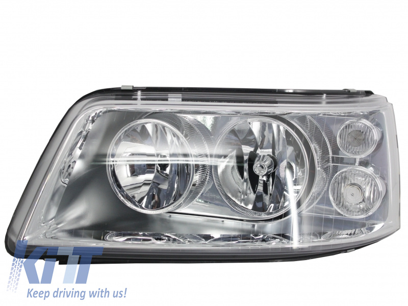 Far Stanga compatibil cu VW Transporter T5 (2003-2009) Fundal Crom 2272983