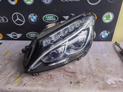 Far stanga complet LED ILS Mercedes C class W205