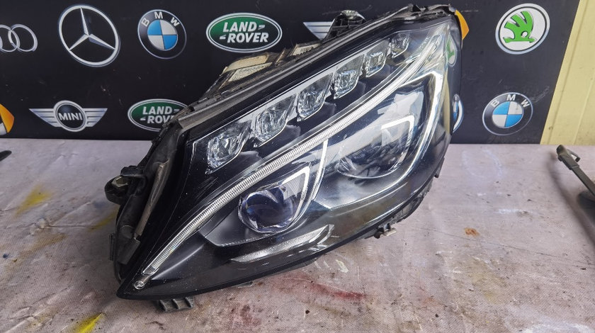 Far stanga complet LED ILS Mercedes C class W205