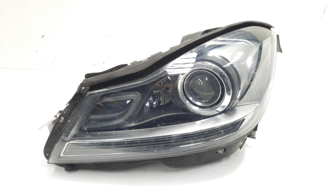 Far stanga cu led, lupa si xenon, cod A2048204339, Mercedes Clasa C (W204) vol pe st (idi:468773)