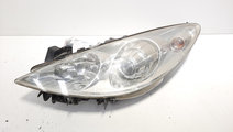 Far stanga cu lupa, cod 9681834880, Peugeot 307 SW...