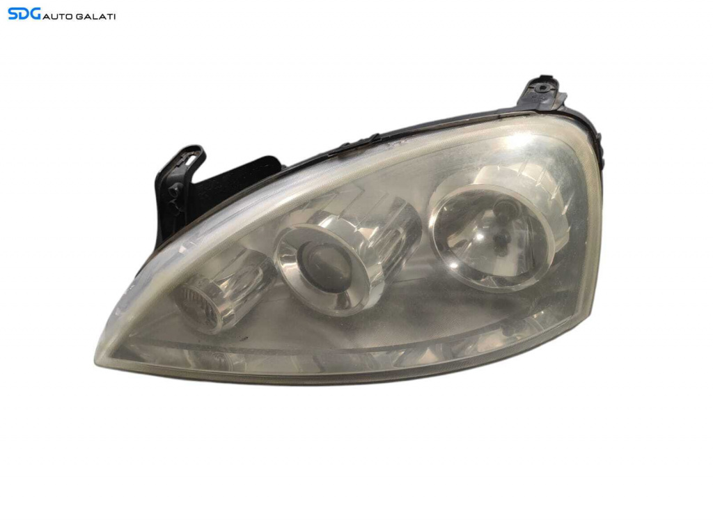 Far Stanga cu Lupa EUROPA FARA Xenon Opel Corsa C 2000 - 2006 Cod 13100535 13100535GT [LR0708]
