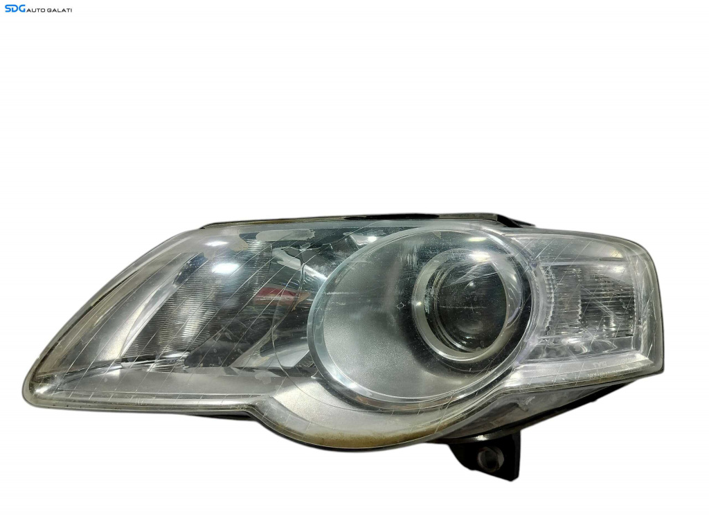 Far Stanga cu Lupa FARA Xenon EUROPA Volkswagen Passat B6 2005 - 2010 [LC1015]