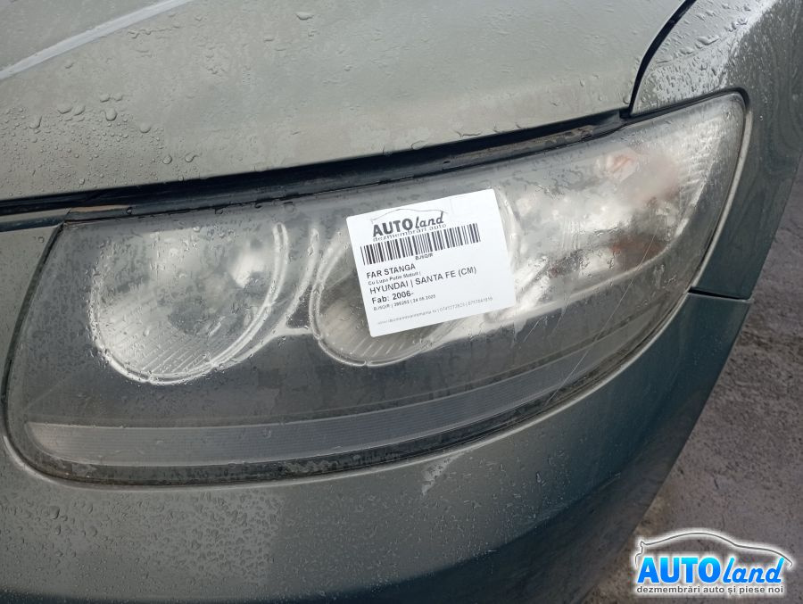 Far Stanga Cu Lupa Putin Matuit Hyundai SANTA FE CM 2006
