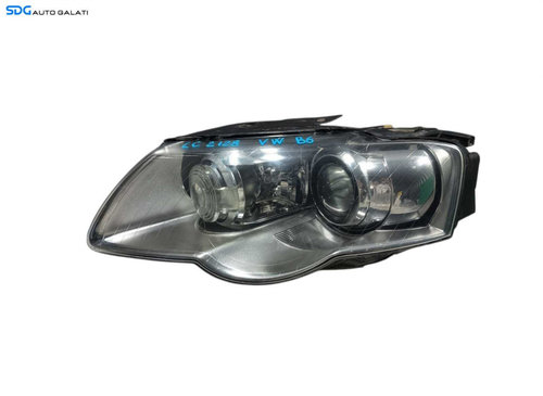 Far Stanga cu Lupa si Bi Xenon EUROPA Volkswagen Passat B6 2005 - 2010 Cod 3C0941751G 89312650 3D090...