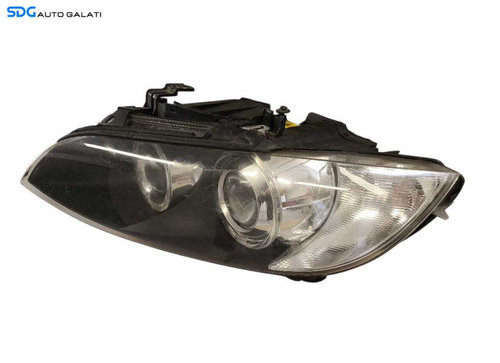 Far Stanga cu Lupa si Xenon BMW Seria 3 E92 E93 2004 - 2011 Cod 0301230671 1307329153 (Ureche Superi...