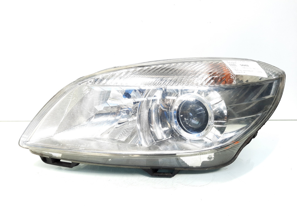 Far stanga cu lupa, Skoda Fabia 2 (5J, 542) volan pe dreapta (id:549409)