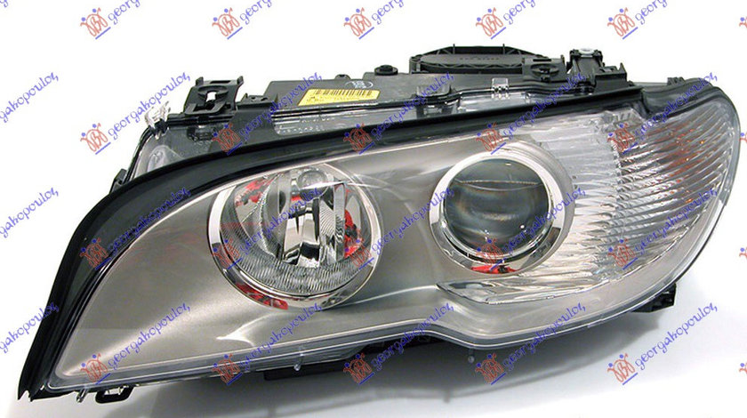 Far Stanga Cu Xenon (Semnal Titanium Transparent) BMW E46 2003-2006