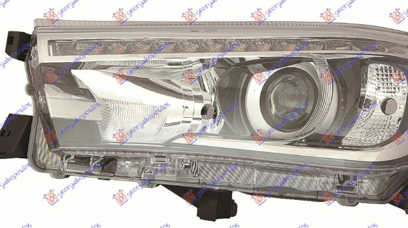 Far Stanga Electric HB3 Cu Led Drl Toyota HiLux 2015-2016-2017-2018-2019-2020