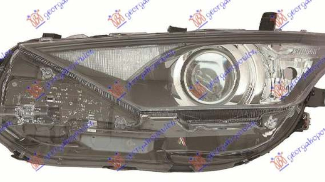 Far Stanga Electric HIR2 Cu Led Drl Toyota Auris 2015-2016-2017-2018-2019