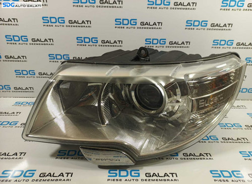 Far Stanga FARA Xenon cu Lupa Skoda Superb 2 2008 - 2015 [L1974]