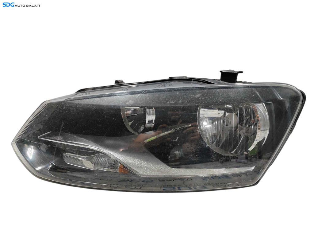 Far Stanga FARA Xenon Volkswagen Polo 6R 2009 - 2017 Cod 6R2941007E 1LE247051-03 (Urechi Lipsa, Pentru Accesorii) [L6308]