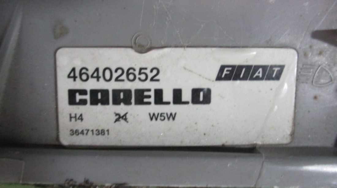 FAR STANGA FIAT PUNTO COD 46402652 FAB. 1993 - 1999 ⭐⭐⭐⭐⭐