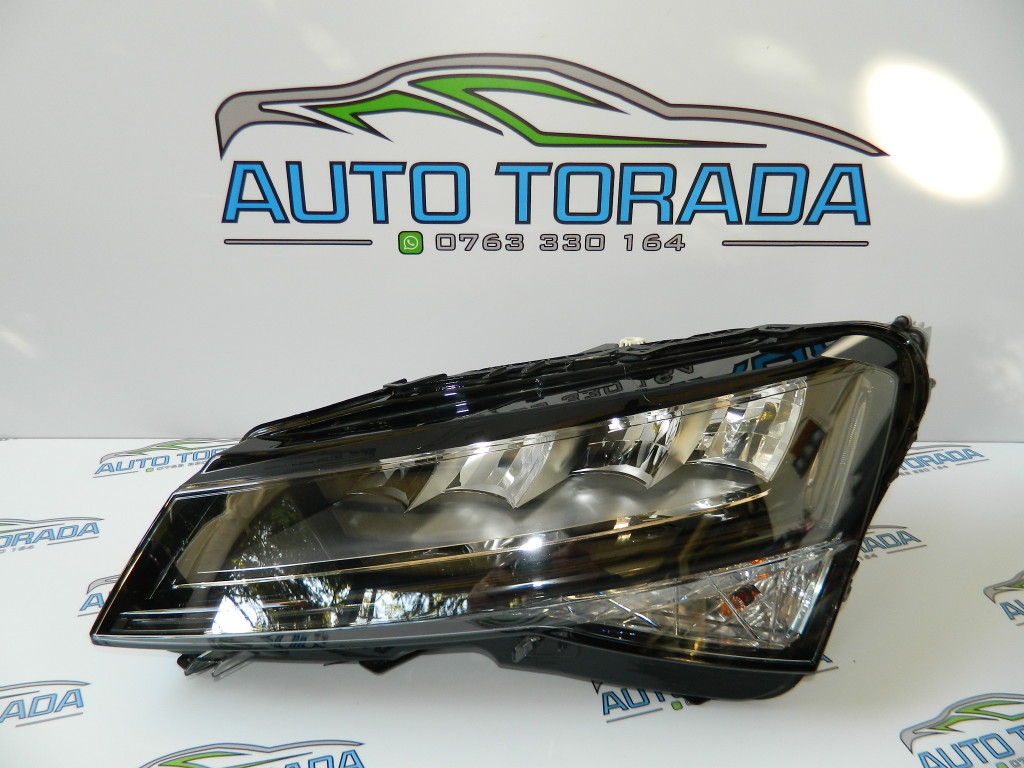 Far stanga Full LED Skoda Superb 3 facelift model 2019 2020 2021 2022 2023 cod 3V1941015C