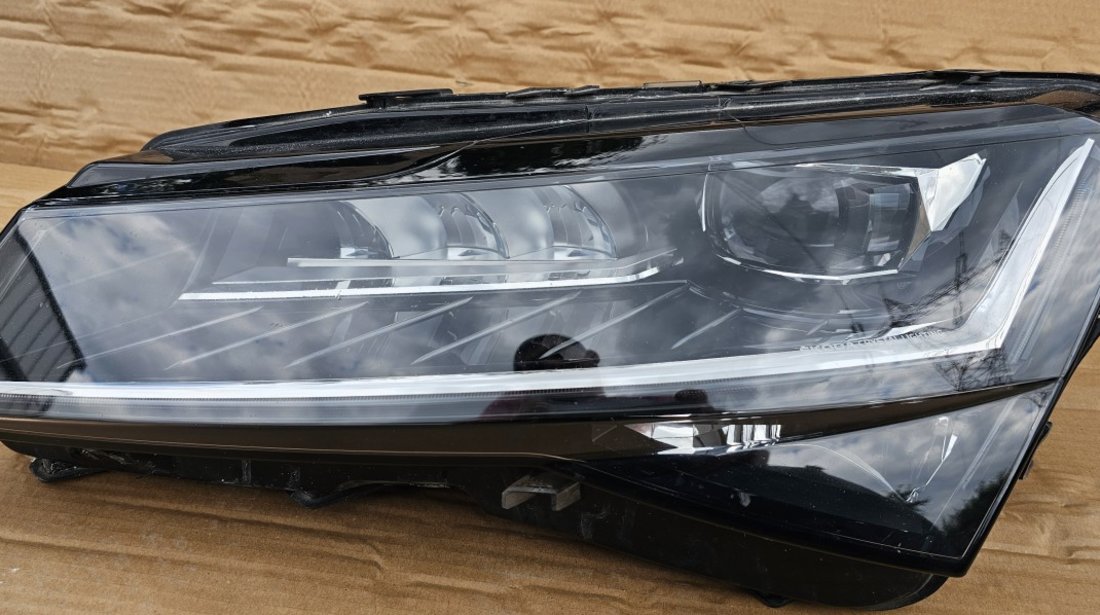 Far stanga Full Led Skoda Superb 3 Facelift Crystal Lighting 2019 2020 2021