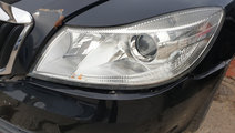 Far Stanga Halogen cu Lupa Skoda Octavia 2 Facelif...