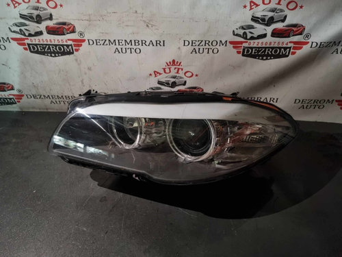 Far stanga halogen cu lupa (ureche rupta) 7203241 BMW Seria 5 F10