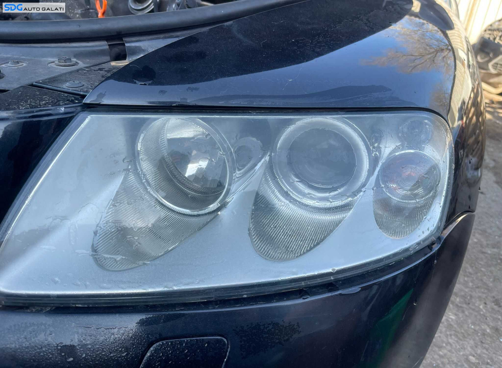 Far Stanga Halogen cu Lupa Volkswagen Touareg 2003 - 2007 [B3834]